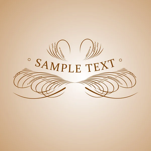 Calligraphy Text Banner. Royalty Free Stock Illustrations