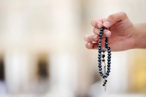 Muçulmano orando na mesquita Medina — Fotografia de Stock