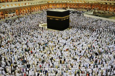 Mekke Kabe hac Müslümanlara