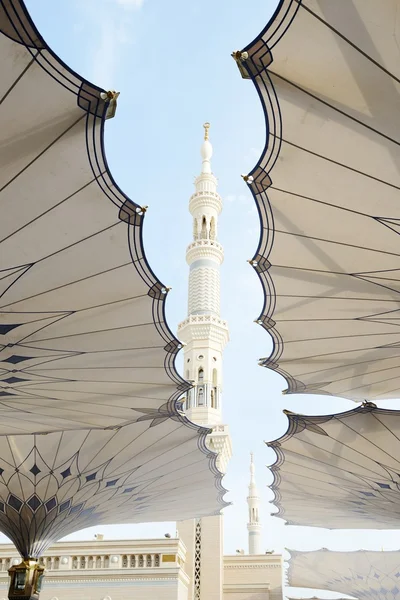 Islamitische heilige moskee op madina — Stockfoto