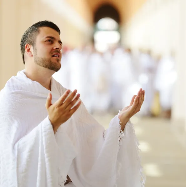 Makkah Kaaba Hajj muçulmanos — Fotografia de Stock