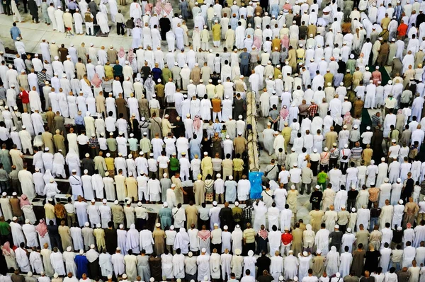 Makkah Kaaba Hajj muçulmanos — Fotografia de Stock