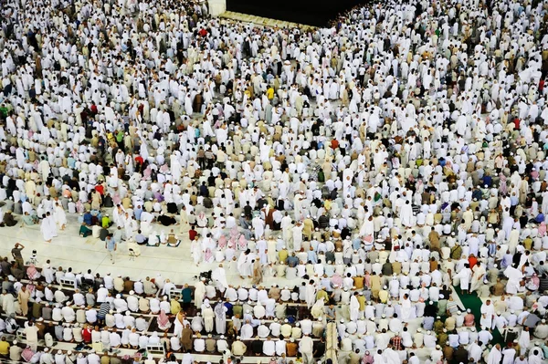 Μέκκα hajj kaaba μουσουλμάνοι — Φωτογραφία Αρχείου
