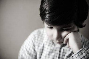 tatlı çocuk portresi