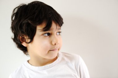 tatlı çocuk portresi