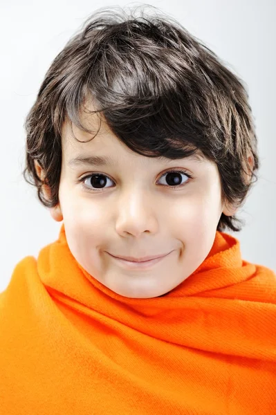 Retrato de primer plano del niño —  Fotos de Stock