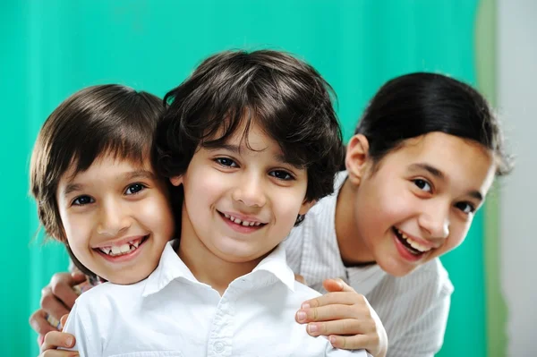 Retrato de primer plano del niño —  Fotos de Stock