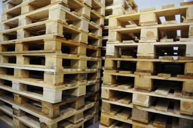 Wooden palette