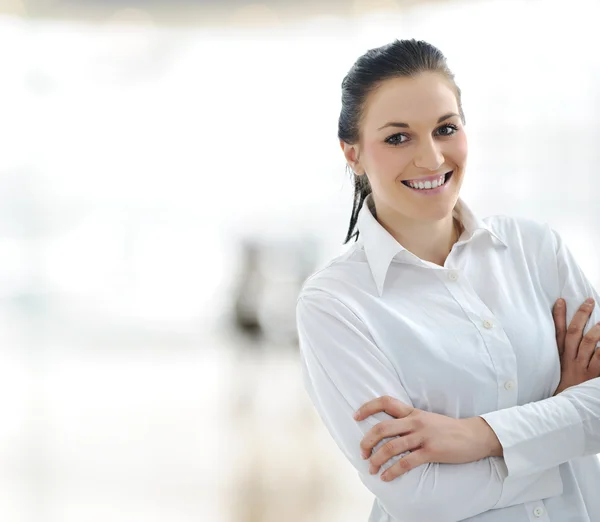 Joven mujer de negocios — Foto de Stock