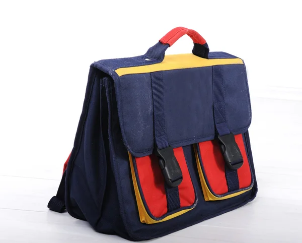 Rucksack für die Schule — Stockfoto