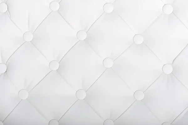 Luxus weißes Leder Nahaufnahme Hintergrund — Stockfoto