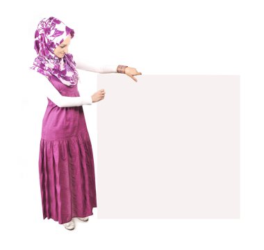 Kız güzel Müslüman moda