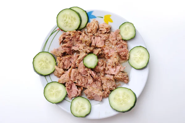 Gezonde maaltijd van tonijn — Stockfoto