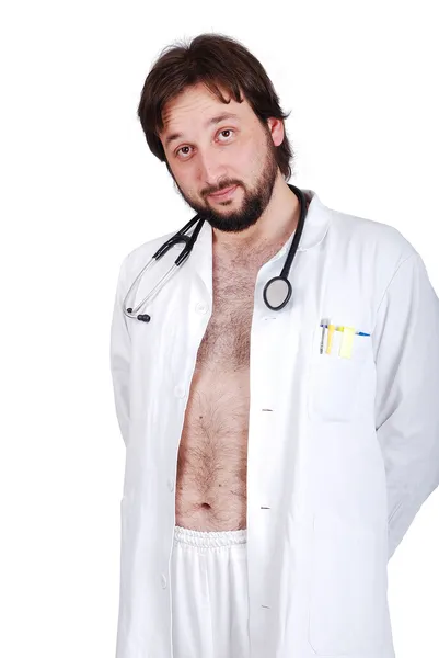 Unga manliga läkare — Stockfoto