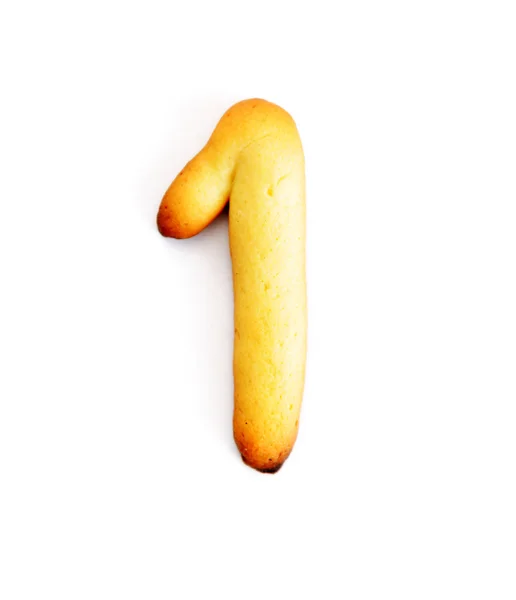 Bäckermuffin-Nummer: Alle Zahlen finden Sie in meinem Portfolio — Stockfoto