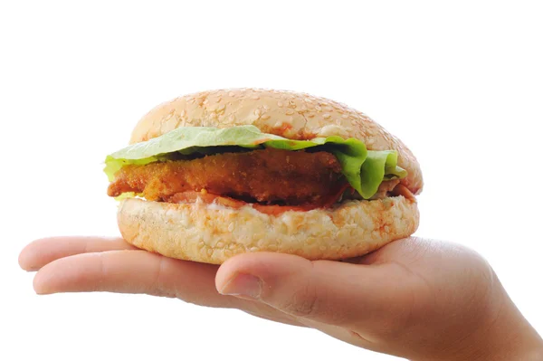 Hamburger, fast food — Zdjęcie stockowe