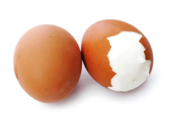 Kyckling ägg nära — Stockfoto