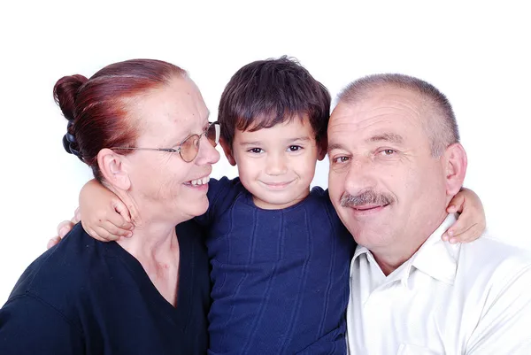 Glückliche Familie — Stockfoto