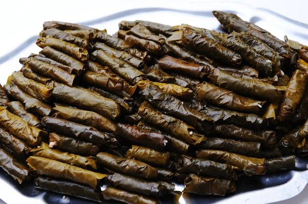 Preparação de deliciosos alimentos exóticos — Fotografia de Stock