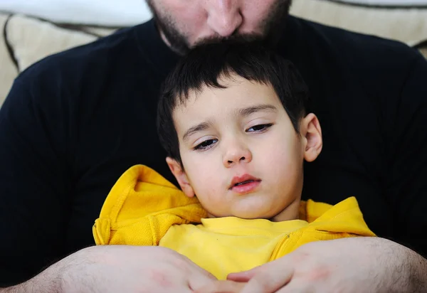 Criança doente — Fotografia de Stock