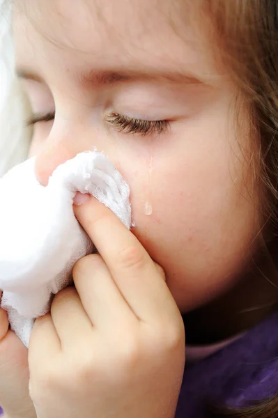 Sick child — Stock Photo, Image