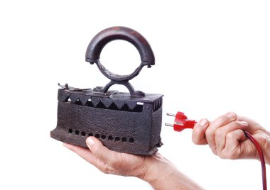 eski demir ve elektrik kablo