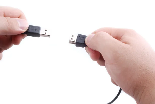 Usb plug and play — Stock Photo, Image