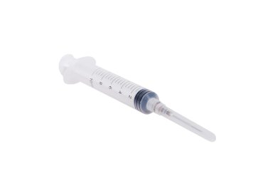 Beyaz enjeksiyon izole