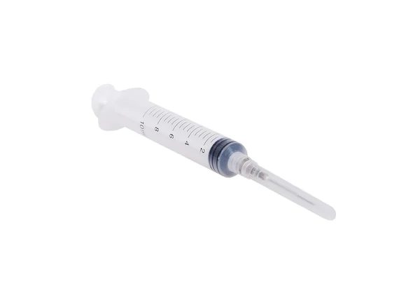 Beyaz enjeksiyon izole — Stok fotoğraf