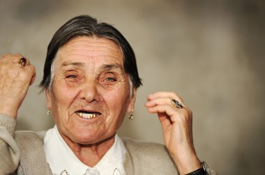 Olgun kadın portresi