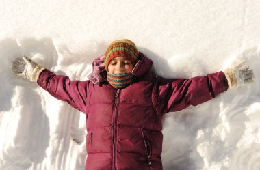 güzel bir çocuk, kar, kış, snowtime mutluluk