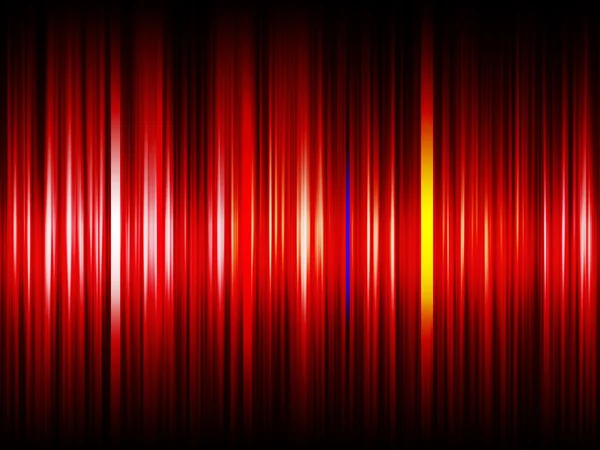 Large red curtain with spotlight — Stock Photo, Image