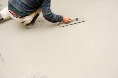 çimento ve alçı ile çalışma