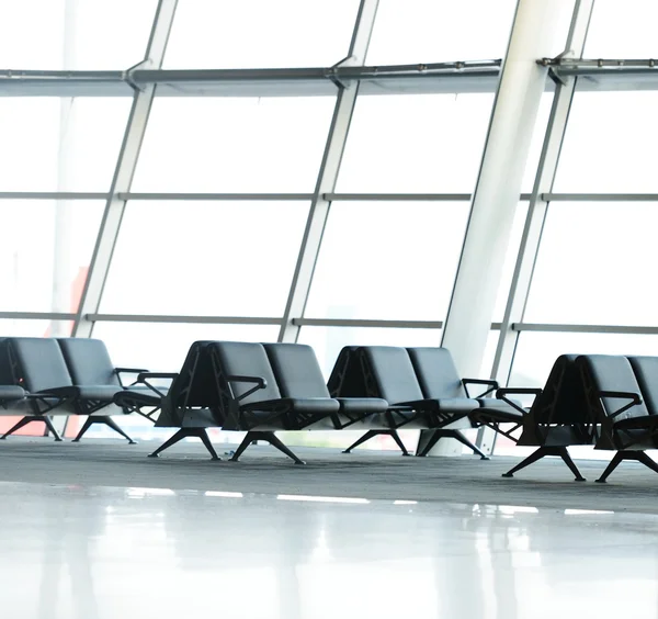 Hallway of airport — Stock Photo, Image