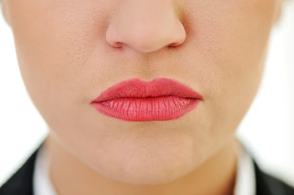 Primeros labios femeninos —  Fotos de Stock
