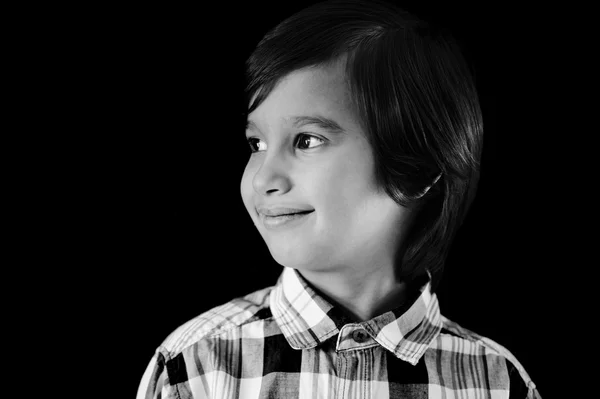 子供のクローズ アップの肖像画 — ストック写真