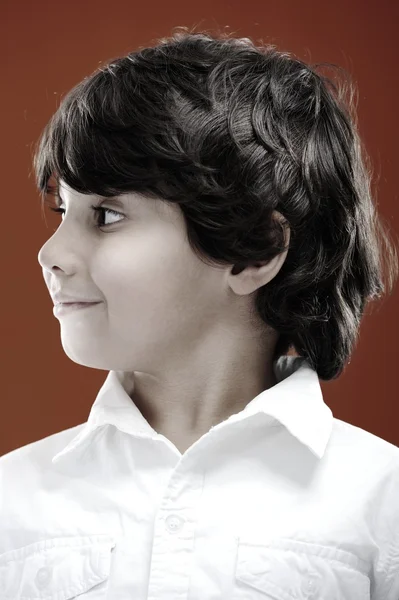 Closeup portrait of kid — Stock Photo, Image