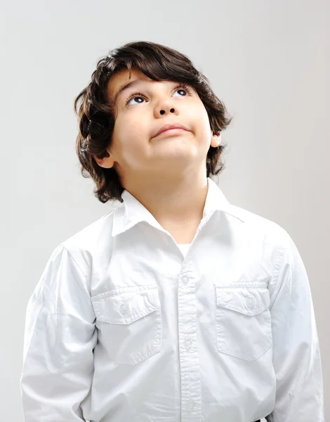 Closeup portrait of kid — Stock Photo, Image