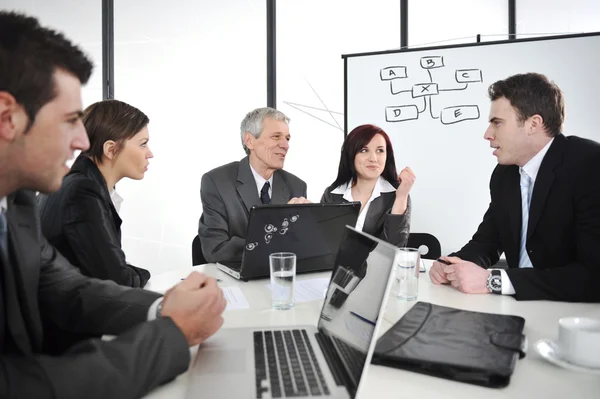 Businesspeople having a business meeting — Stock Photo, Image