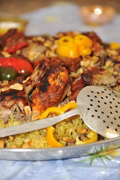 Comida tradicional árabe — Fotografia de Stock
