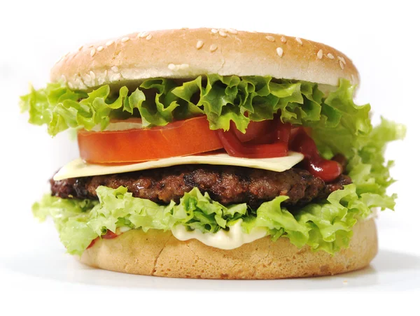 Großer Burger — Stockfoto