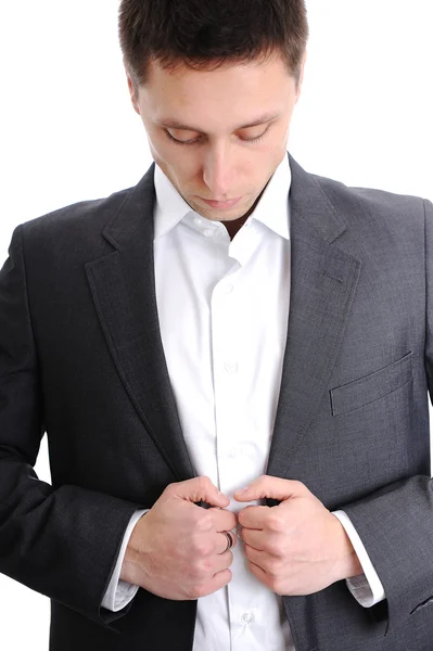 Hombre vestido de traje — Foto de Stock