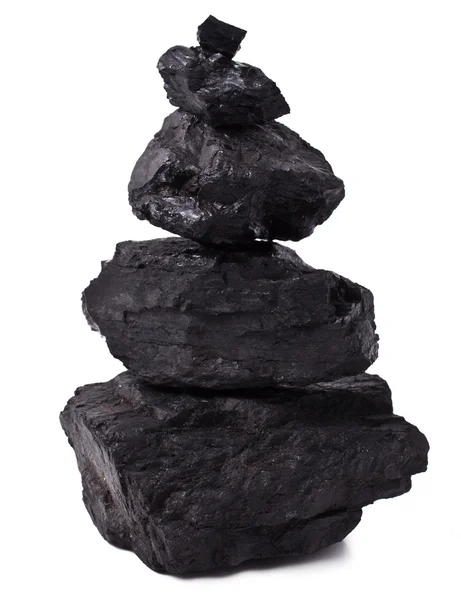 黒い石炭 — ストック写真