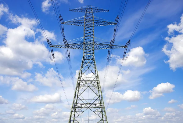 Pylons electric energy — Stock Photo, Image