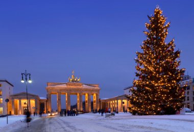 Berlin Noel brandenburg gate