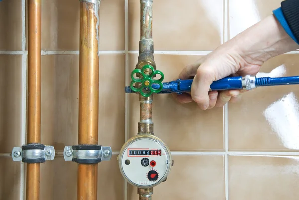 Plumber wrench — Stock Photo, Image