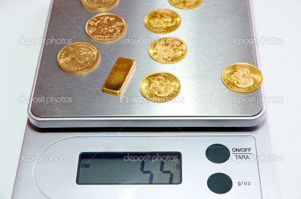 gold bar scales