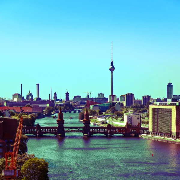 Berlins skyline — Stockfoto