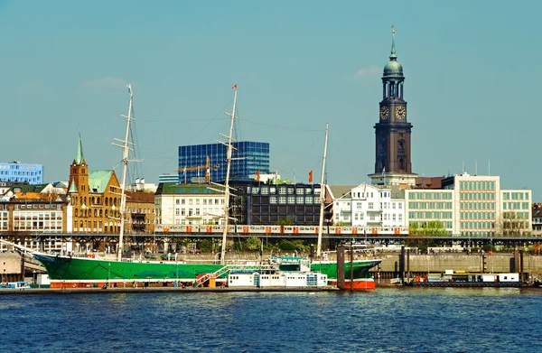 Porto di Amburgo — Foto Stock