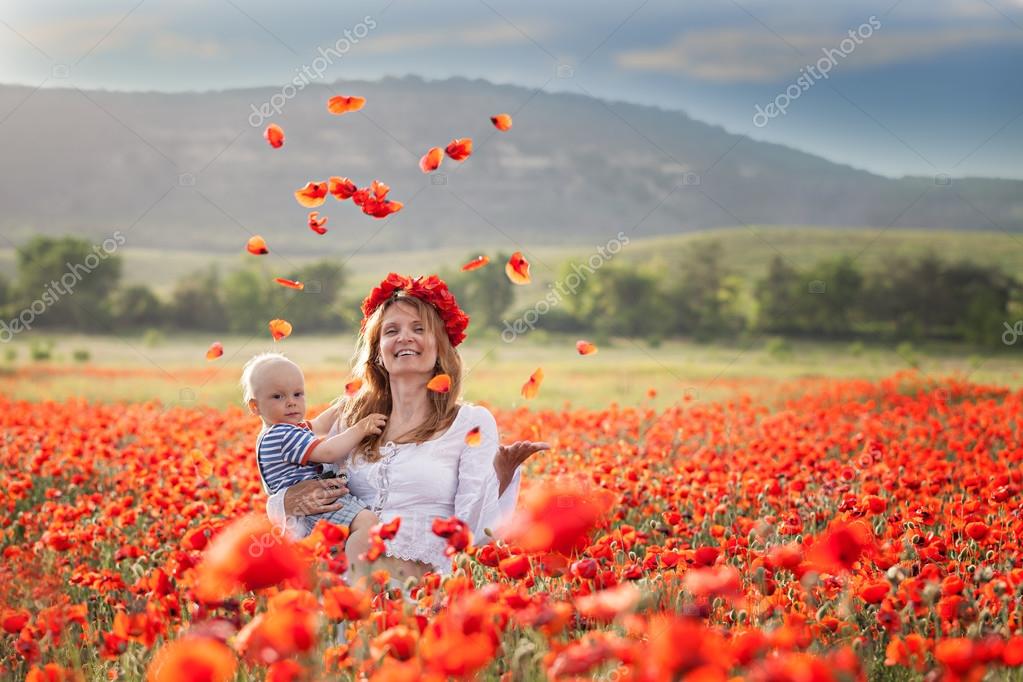 Resultado de imagen de fotos de amapolas rojas